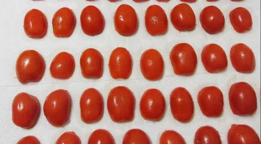 Вяленые помидоры на зиму: шаг 4