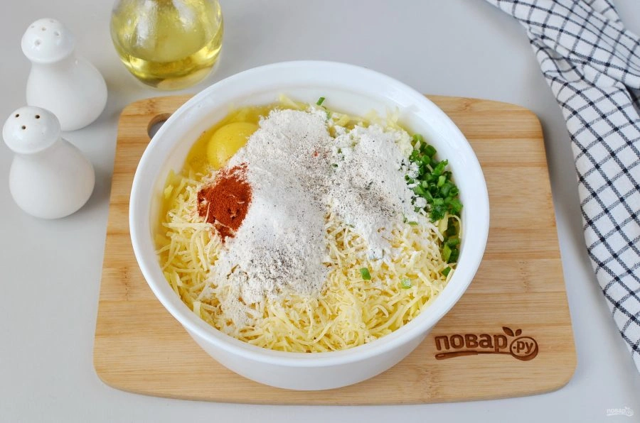 Шаг 4: Вкус ные картофель ные драники