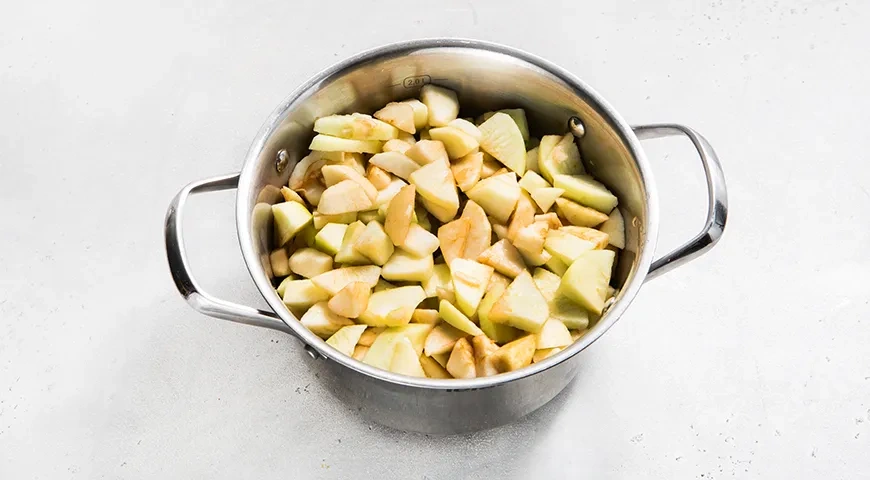 Яблочное пюре без сахара на зиму: шаг 4