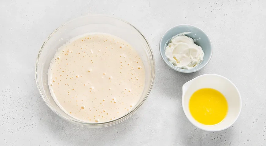 Яблочный пирог на сковороде: шаг 4