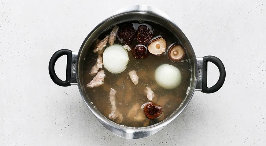 Юккедян – корейский острый суп: шаг 4