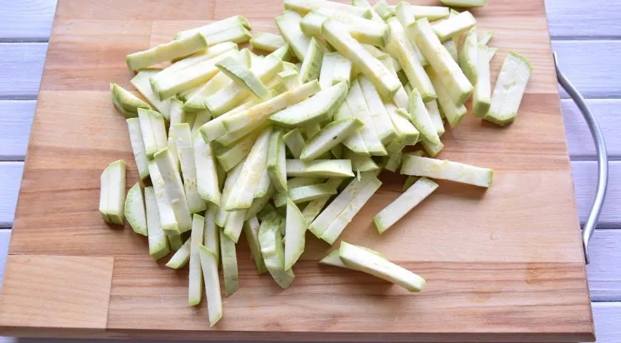 Закуска из кабачков на зиму: шаг 4