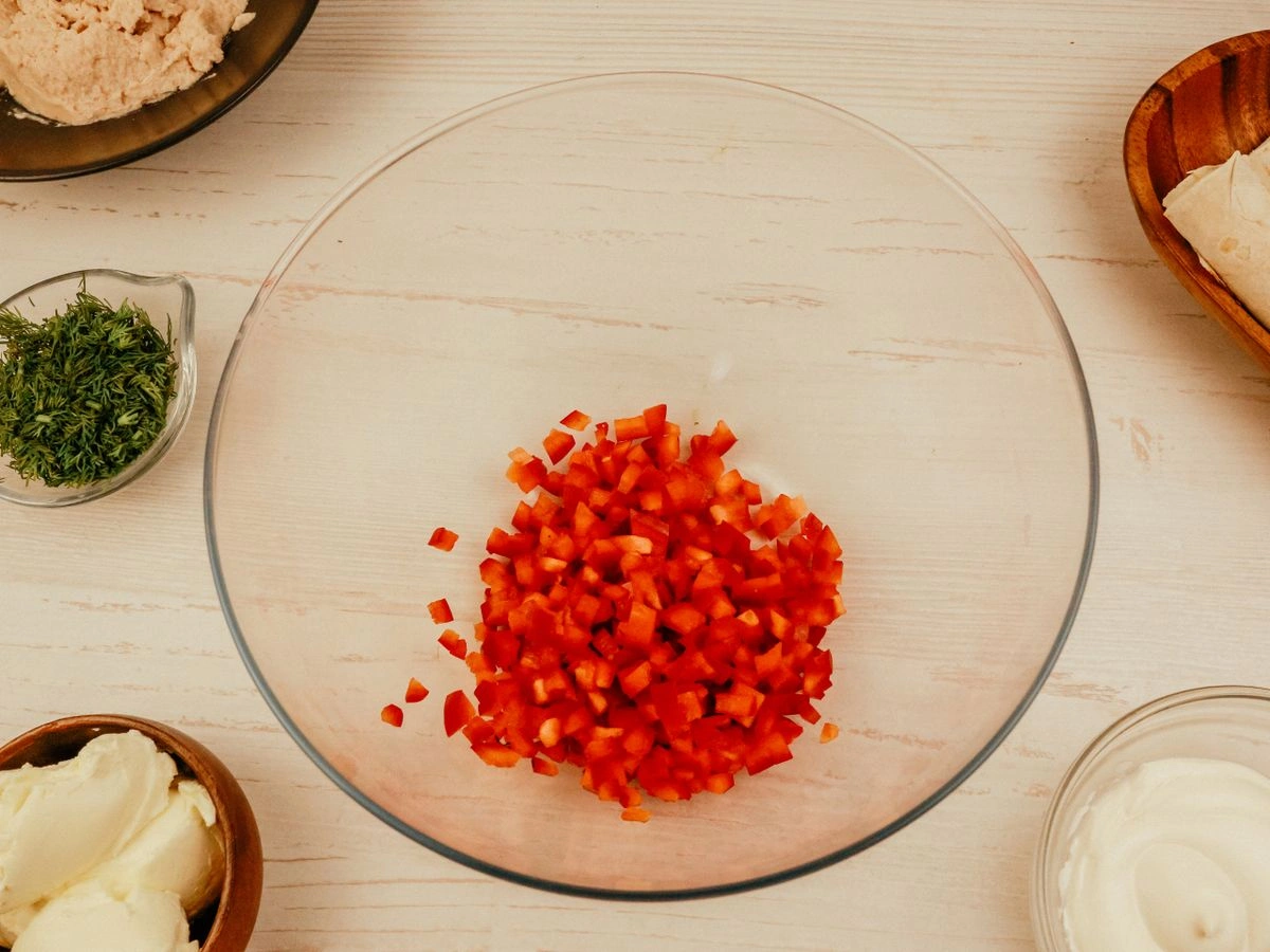 Шаг 4: Закуска из лаваша