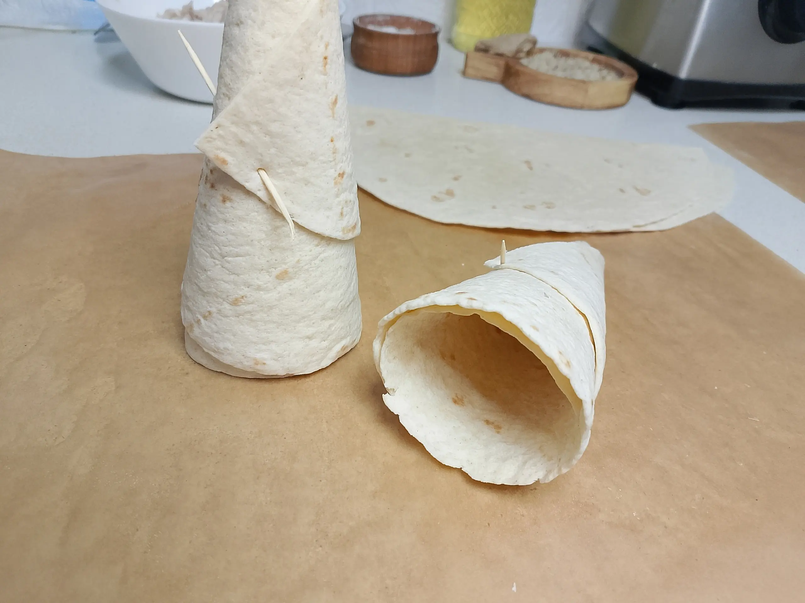 Шаг 4: Закуска с курицей и грибами