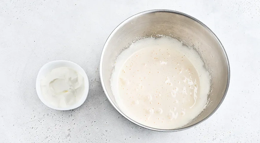 Заливной яблочный пирог: шаг 4