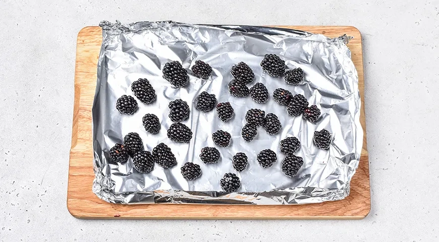 Замороженная ежевика: шаг 4