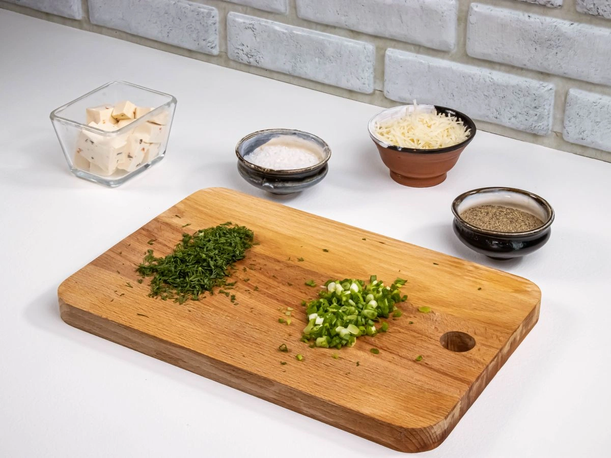 Шаг 4: Запеченный картофель, фаршированный сыром фета