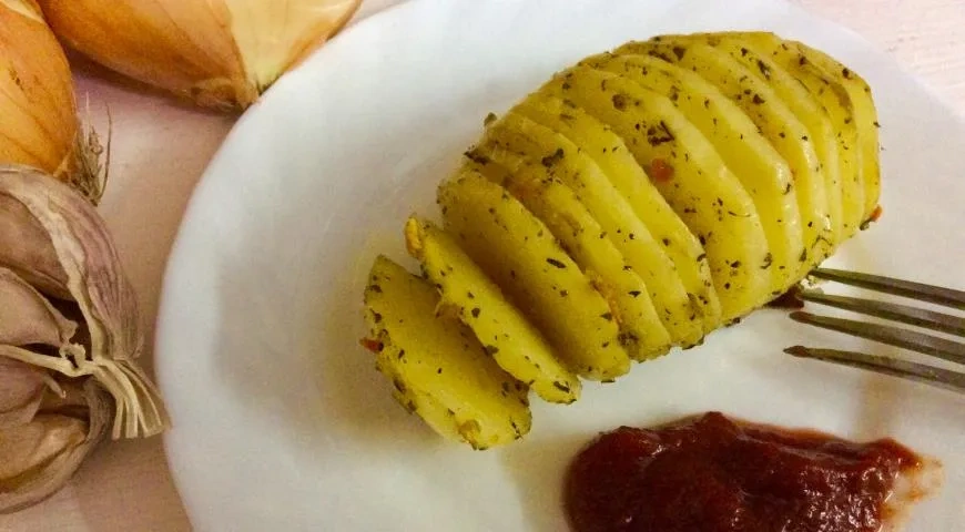 Запечённый картофель: шаг 4