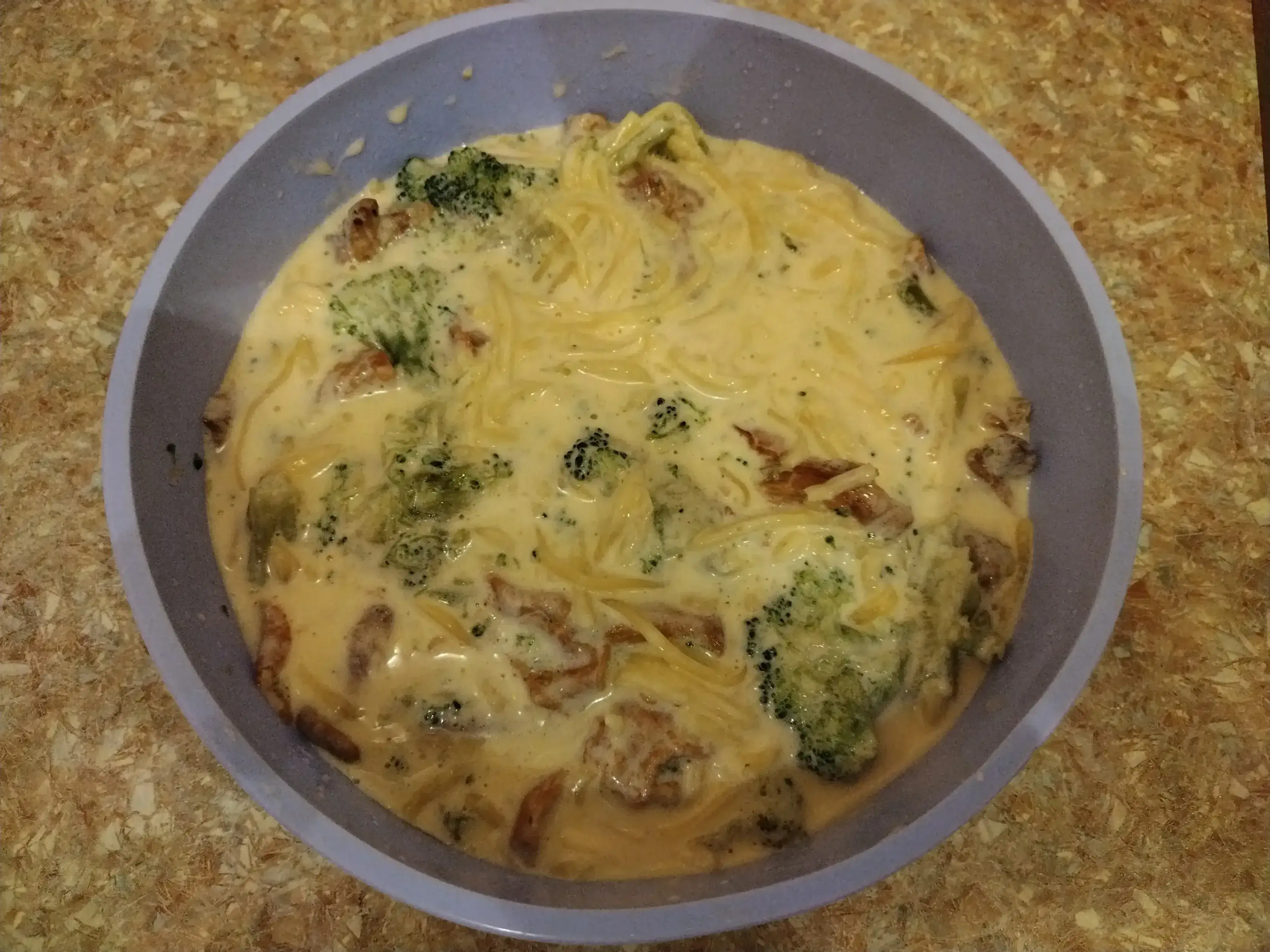 Запеканка с брокколи и лисичками: шаг 4