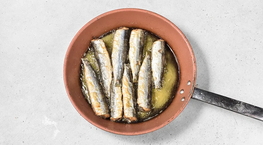 Жареная салака: шаг 4