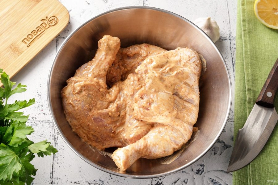 Шаг 4: Жареные куриные ножки
