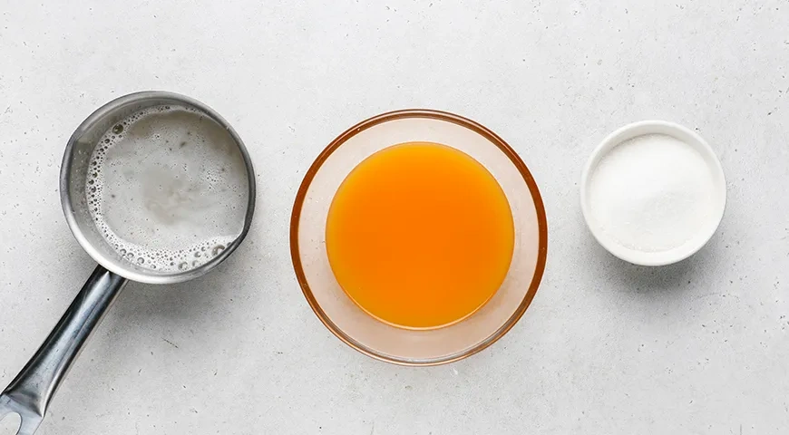 Желе с мандаринами: шаг 4