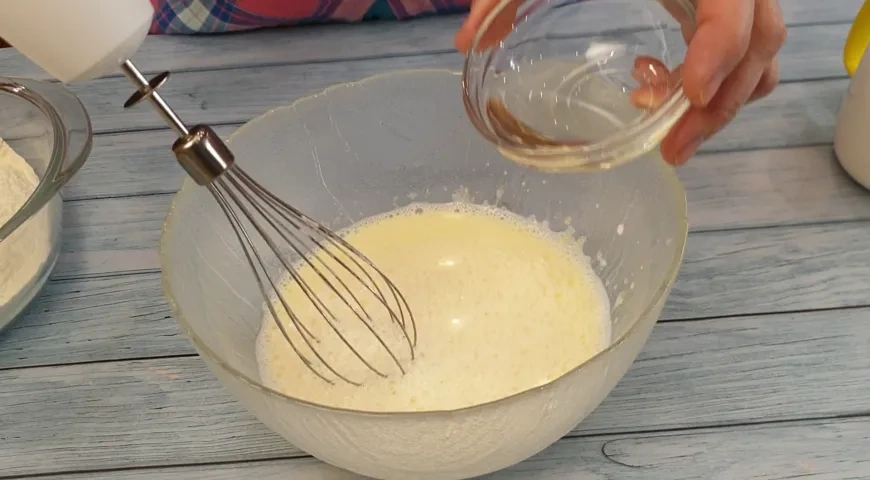 Американские блинчики на завтрак (Панкейки): шаг 5