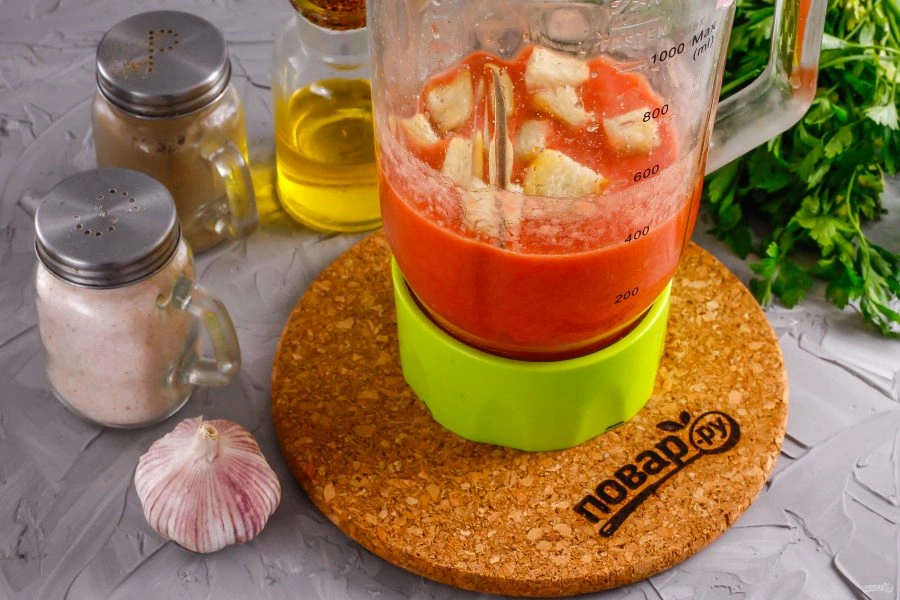 Шаг 5: Андалузский суп