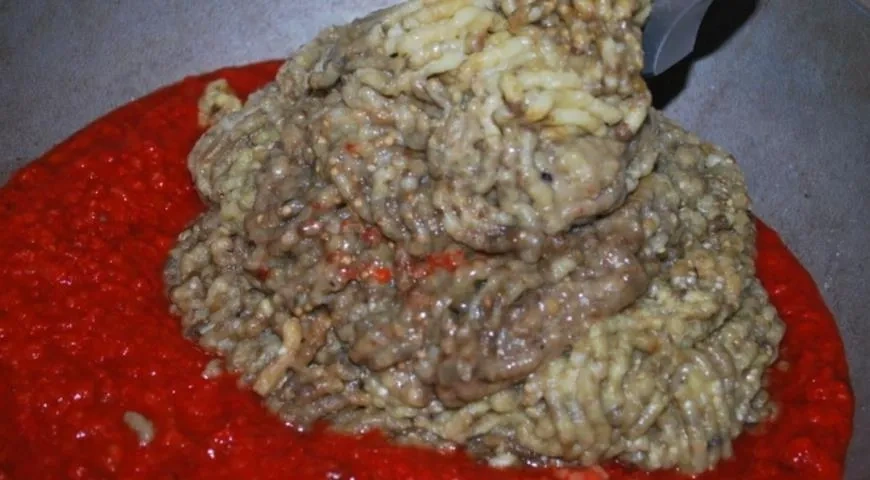 Баклажанная икра из овощей, запеченных на углях: шаг 5