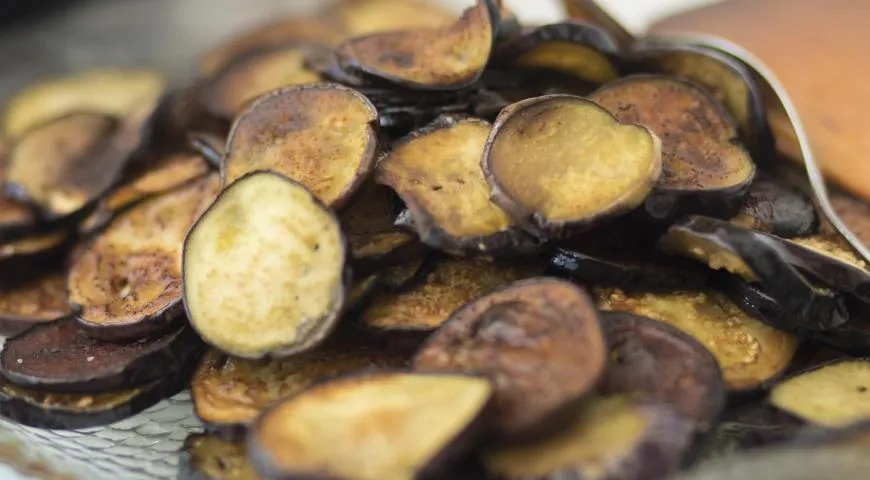 Баклажановое мясо в пост: шаг 5