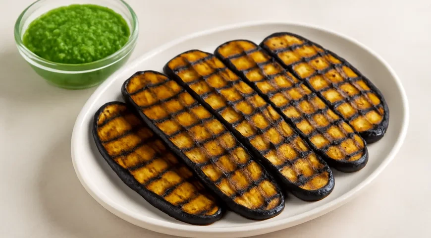 Баклажаны на мангале: шаг 5