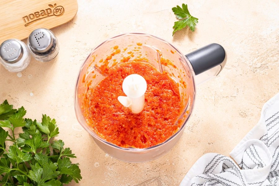 Шаг 5: Баклажаны по-грузински на зиму