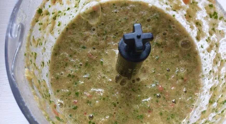 Баклажаны в соусе с чесноком: шаг 5