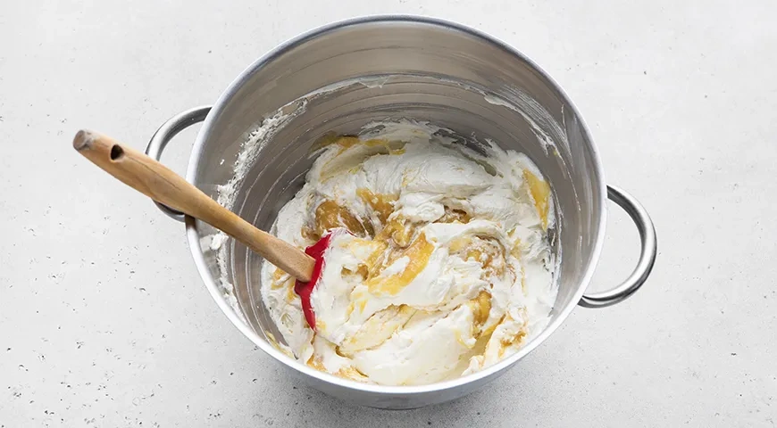 Банановый крем для торта: шаг 5