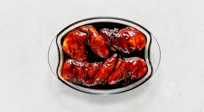 Бастурма из куриной грудки: шаг 5