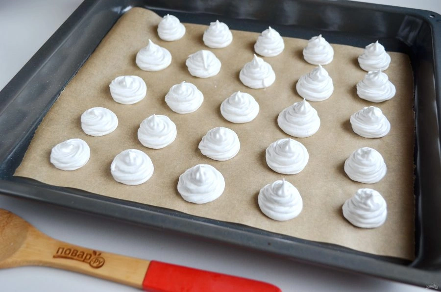 Шаг 5: Безе без яиц