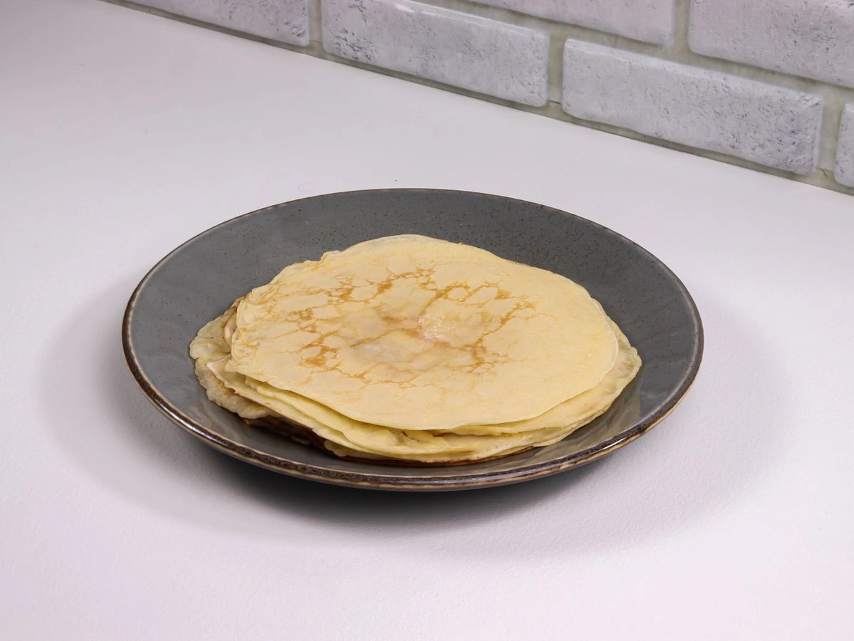 Шаг 5: Блинчики с мясом