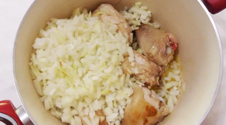 Бозартма из курицы: шаг 5