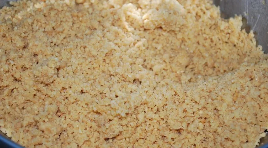 Чизкейк «Малина-Миндаль»: шаг 5