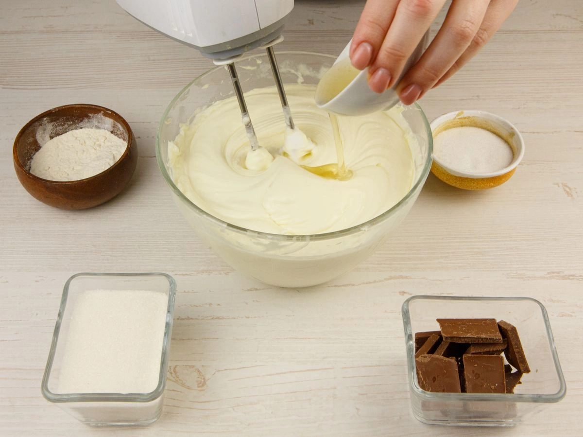 Шаг 5: Чизкейк без выпечки с маскарпоне