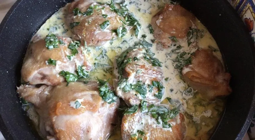 Чкмерули по-грузински: шаг 5