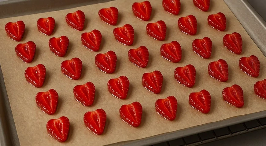 Цукаты из клубники: шаг 5