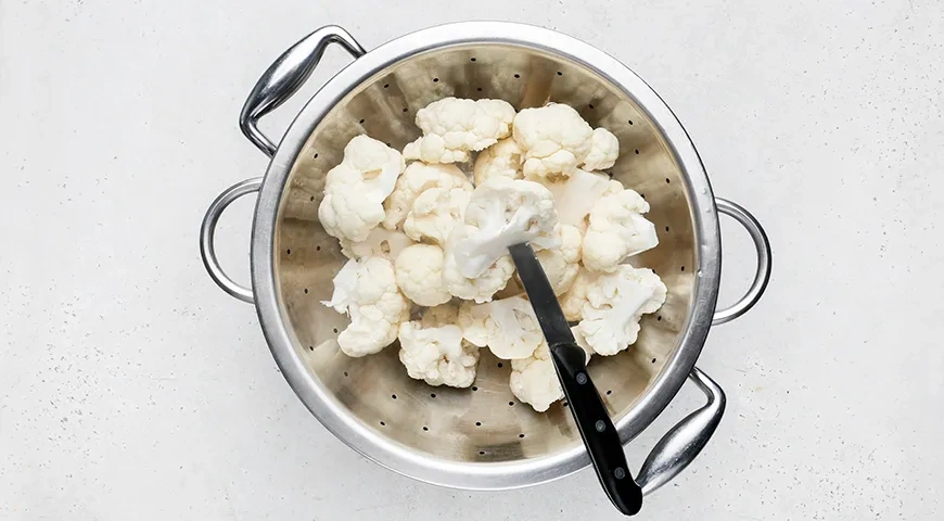 Цветная капуста на пару: шаг 5