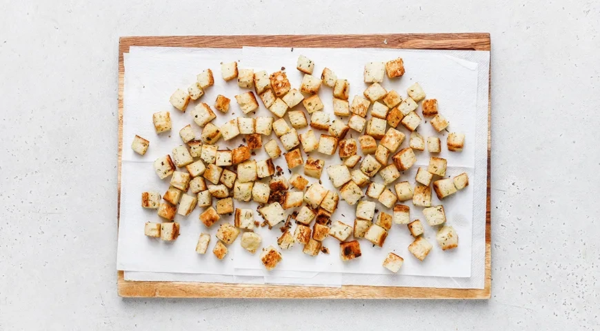 Домашние крутоны: шаг 5