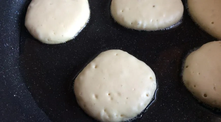 Домашние оладьи: шаг 5