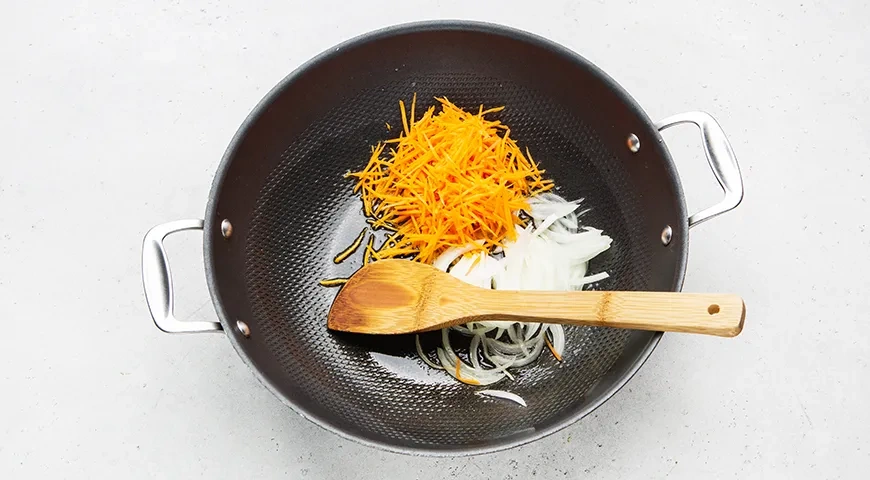 Древесные грибы по-корейски: шаг 5