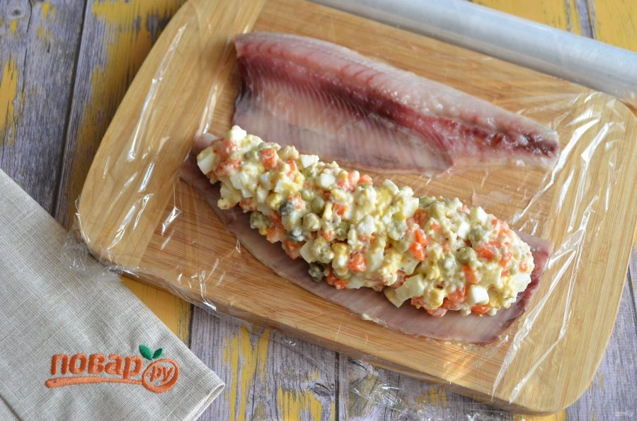 Шаг 5: Фаршированная сельдь