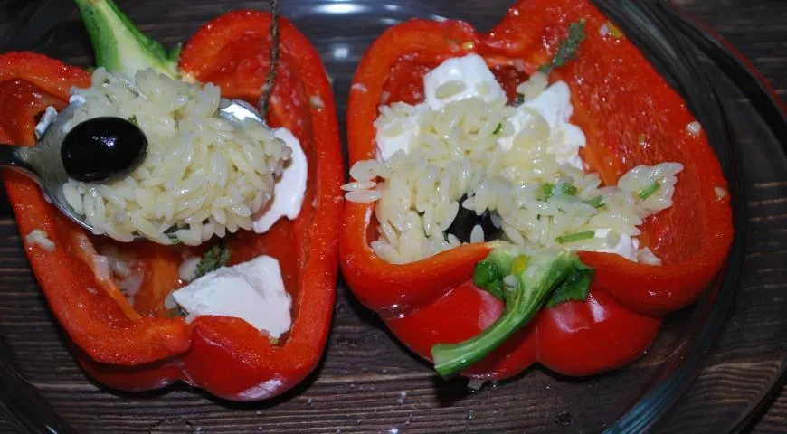 Фаршированный перец с орзо: шаг 5