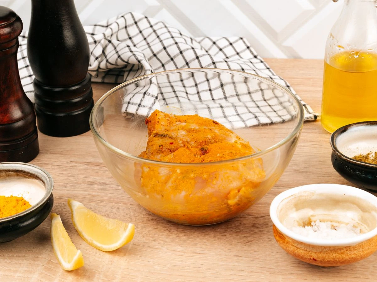 Шаг 5: Фитнес-грудка, запеченая с сладким перцем и специями