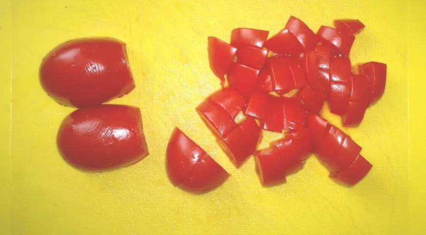 Фруктово-овощной салат с пикантной заправкой: шаг 5