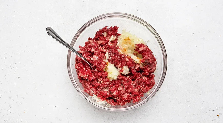 Фыдчин, осетинский пирог с мясом: шаг 5