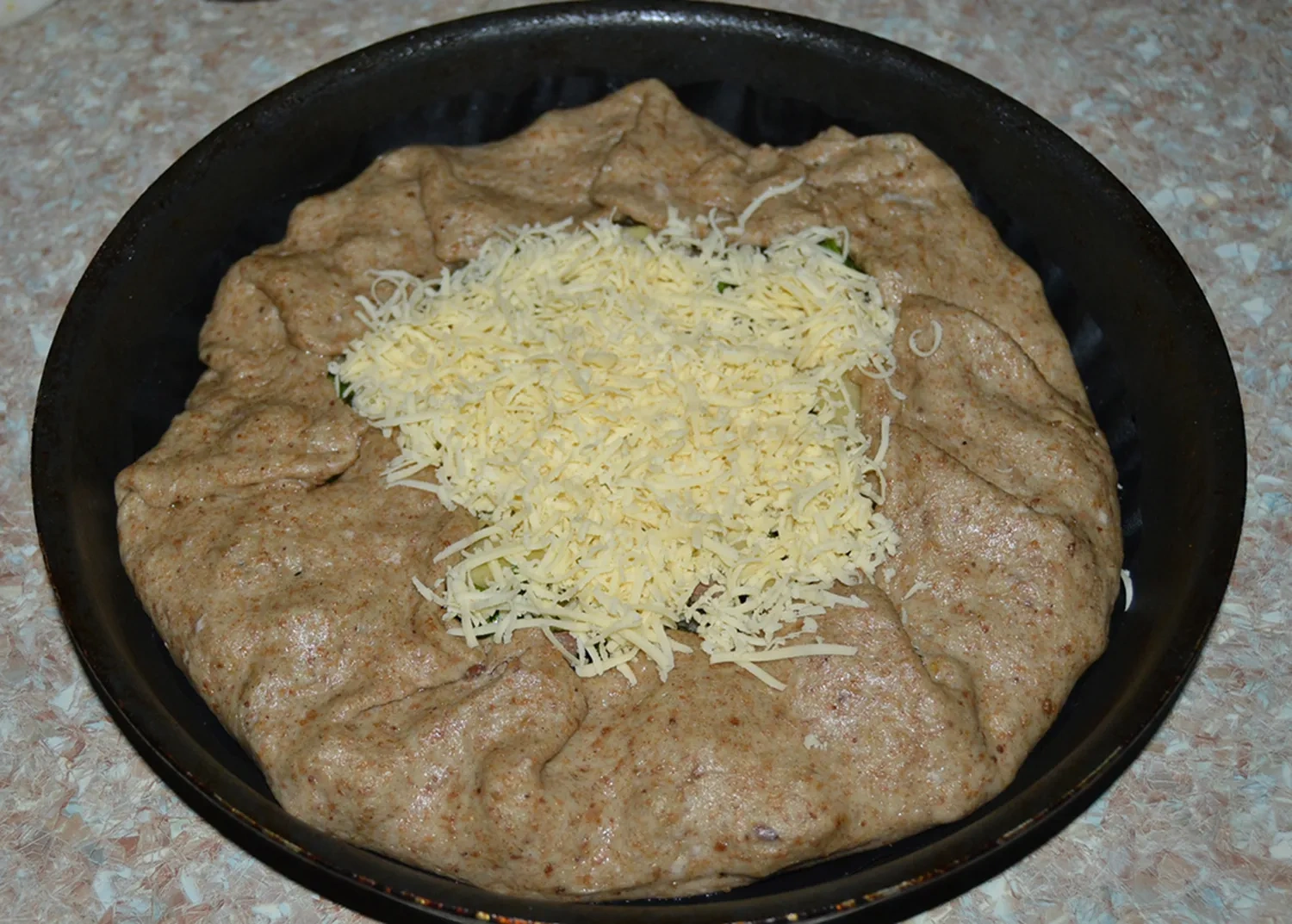 Галета с капустой: шаг 5