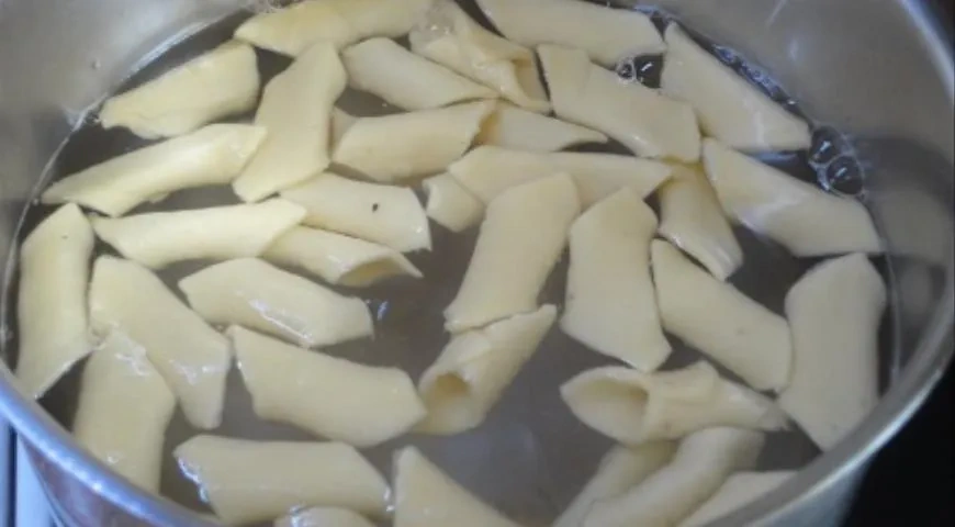 Гарганелли аррабиата: шаг 5