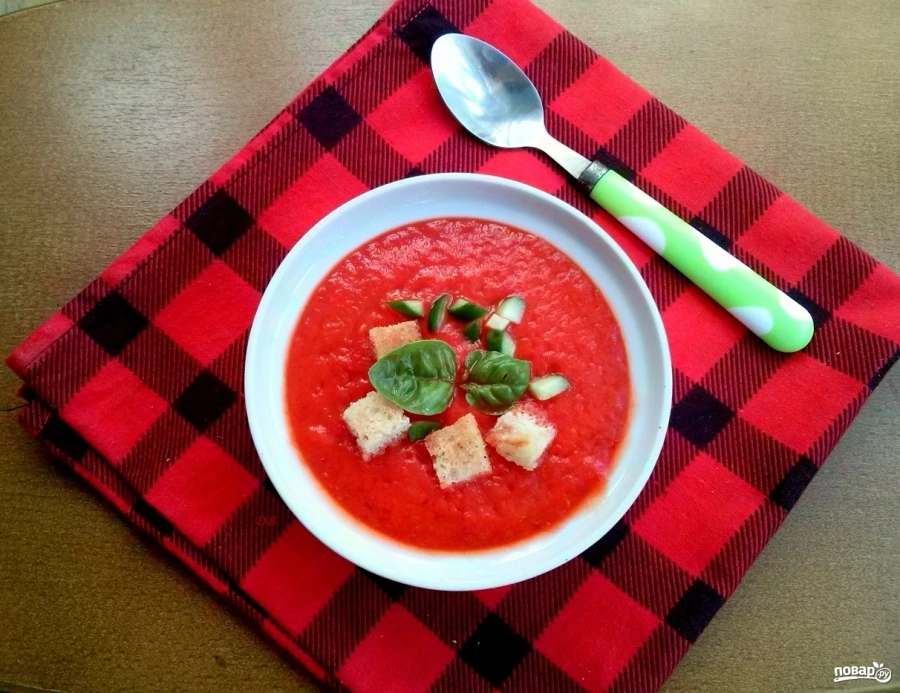 Шаг 5: Гаспачо классический