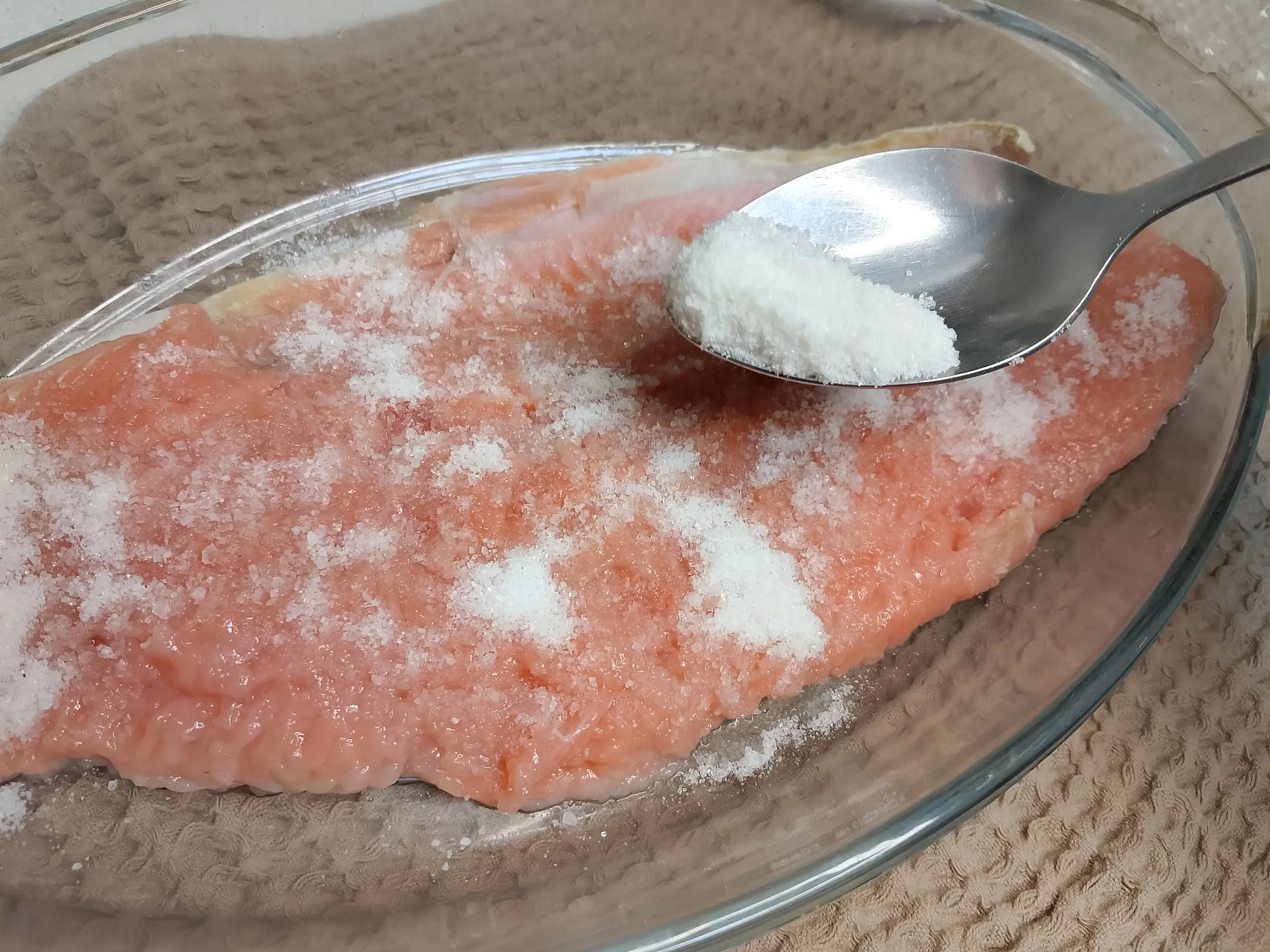 Шаг 5: Горбуша слабосоленая по-домашнему