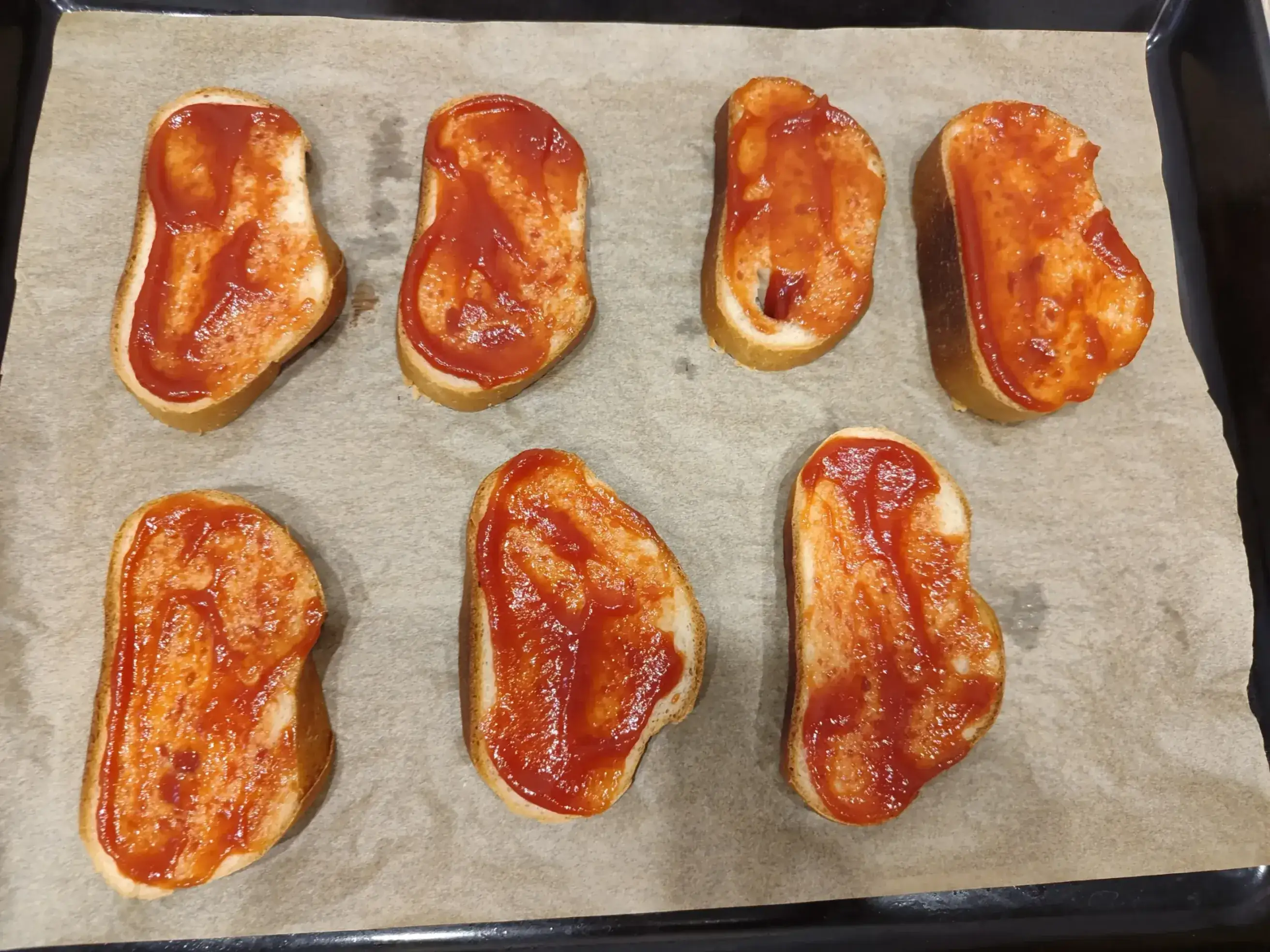 Горячие бутерброды к новогоднему столу: шаг 5