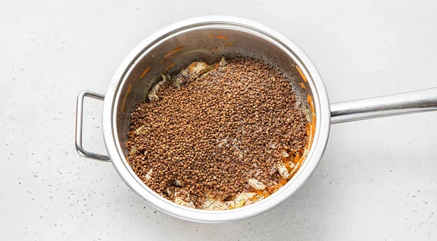 Гречка по-купечески с индейкой: шаг 5