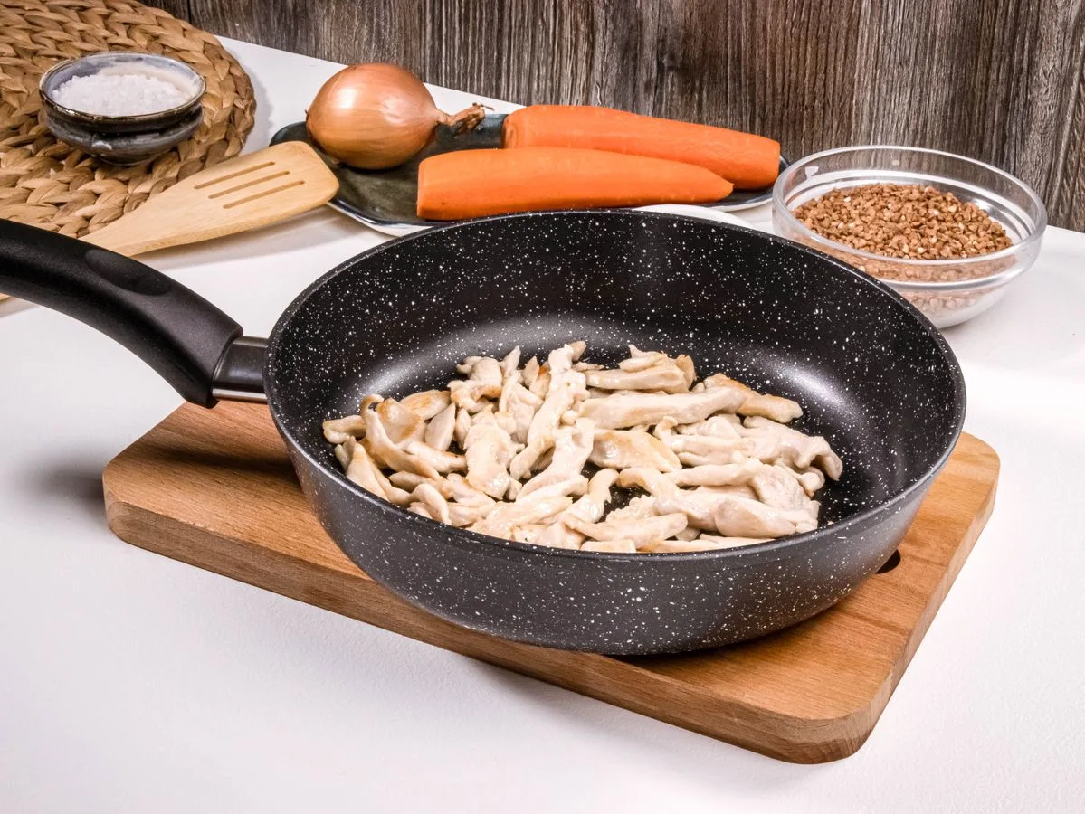 Шаг 5: Гречка по-купечески с куриным филе