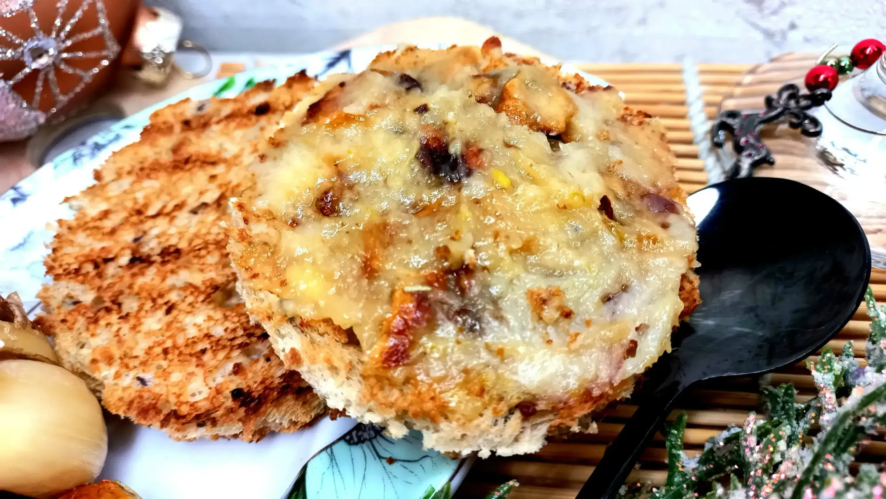 Гренки с запечённым чесноком: шаг 5