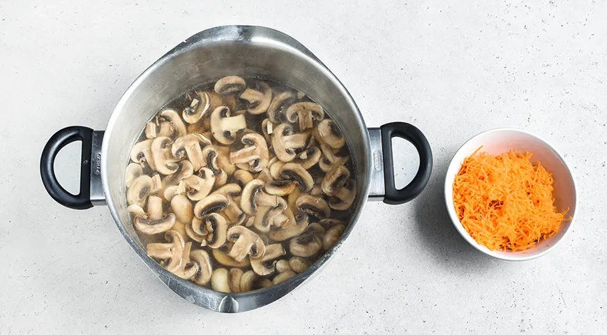 Грибная юшка: шаг 5